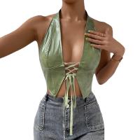 Spandex & Polyester Camisole, Grün,  Stück