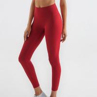 Poliamida & Spandex Pantalones Mujer Yoga, Sólido, más colores para elegir,  trozo