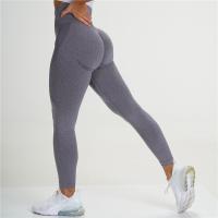 Polyamide & Spandex Women Yoga Pants lift the hip & sweat absorption Solid PC