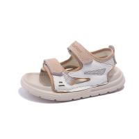 Rubber & Synthetic Leather Hook and Loop Children Sandals & breathable Pair