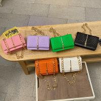 PU Leather Box Bag Shoulder Bag with chain PC