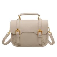 PU Leather Easy Matching Handbag attached with hanging strap Lichee Grain PC