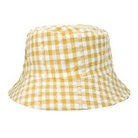 Polyester Chapeau de seau Imprimé Plaid plus de couleurs pour le choix pièce