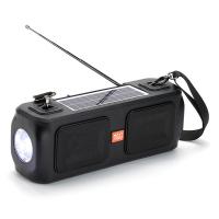 Plastic With light Bluetooth Speaker solar charge & portable PC