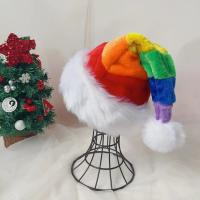 Polyester Christmas Hat, mehrfarbig,  Stück