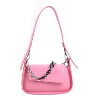 PU Leather Easy Matching Shoulder Bag with chain PC