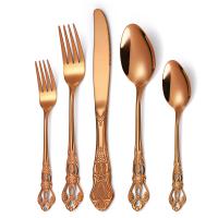 410 Stainless Steel Antirust Cutlery Set five piece Set