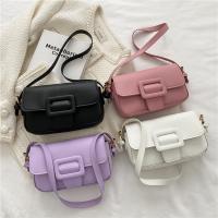 PU Leather Box Bag Shoulder Bag soft surface PC