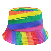 Polyester Chapeau de seau Imprimé couleur et motif différents pour le choix plus de couleurs pour le choix : pièce