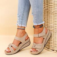 PU Cuir Sandales femmes plus de couleurs pour le choix Paire