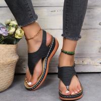 PU Cuir Sandales femmes plus de couleurs pour le choix Paire