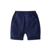 Cotton Boy Capri Pants & loose & breathable stretchable Solid PC