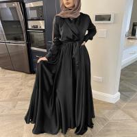 Polyester Abaya Solide plus de couleurs pour le choix pièce