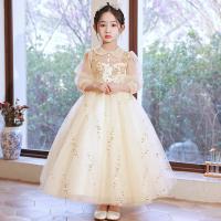 Polyester Ball Gown Girl One-piece Dress Cute PC