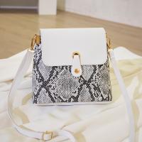 PU Leather Bucket Bag Shoulder Bag snakeskin pattern PC