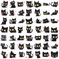 Pressure-Sensitive Adhesive & PVC Adhesive & DIY & Waterproof Decorative Sticker for home decoration & durable Cats black Bag