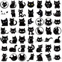 Pressure-Sensitive Adhesive & PVC Adhesive & DIY & Waterproof Decorative Sticker for home decoration & durable Cats black Bag