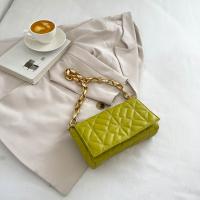 PU Leather Box Bag Shoulder Bag with chain & soft surface PC