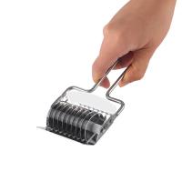 Stainless Steel Dough Cutting Scraper durable silver PC