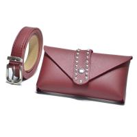 PU Leather Box Bag Waist Pack detachable PC