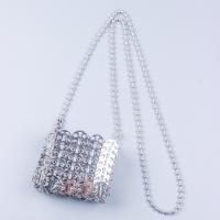 Iron Easy Matching Crossbody Bag silver PC