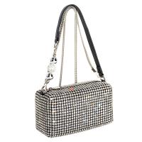 PU-leer Clutch Tas Zilveren stuk