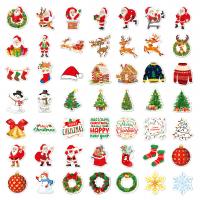 Pressure-Sensitive Adhesive & PVC Adhesive & Waterproof Decorative Sticker durable & christmas design mixed pattern Bag