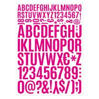 Pressure-Sensitive Adhesive & PVC Adhesive & Waterproof Decorative Sticker durable letter PC