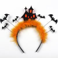 Adhesive Bonded Fabric & Plastic Hair Band Halloween Design PC