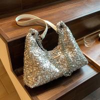 PU Leather & Sequin Easy Matching Shoulder Bag PC