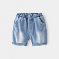 Cotton Boy Capri Pants & loose & breathable Solid PC