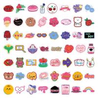 PVC Adhesive Decorative Sticker for home decoration & durable & Cute & waterproof mixed pattern mixed colors Bag