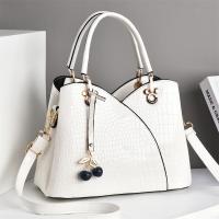 PU Leather Handbag soft surface & attached with hanging strap Solid PC