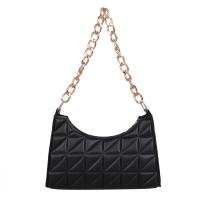 PU Leather Box Bag Shoulder Bag with chain & soft surface Solid PC