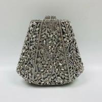 Metalen & PU-leer Clutch Tas meer kleuren naar keuze stuk