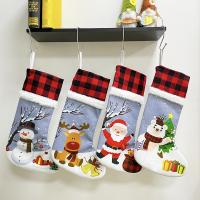 Cloth Christmas Stocking for home decoration & Cute  PC