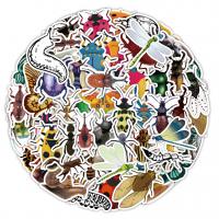 Pressure-Sensitive Adhesive & PVC DIY & Waterproof Decorative Sticker printed multi-colored Lot