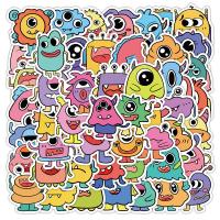 Pressure-Sensitive Adhesive & PVC DIY & Waterproof Decorative Sticker printed Cartoon multi-colored Lot