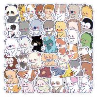 Pressure-Sensitive Adhesive & PVC DIY & Waterproof Decorative Sticker printed Cartoon multi-colored Lot