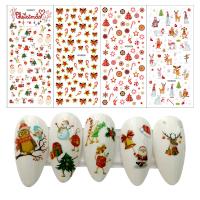 Stickers Creative Nail Decal for women & christmas design PC