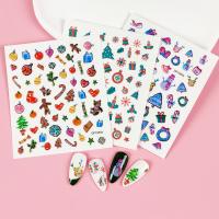 Stickers Creative Nail Decal for women & christmas design PC