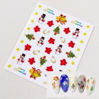 Stickers Creative Nail Decal for women & christmas design PC