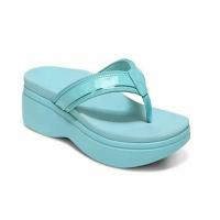 Caoutchouc & PU Cuir Femmes Flip Flops Solide plus de couleurs pour le choix Paire