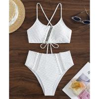 Poliestere & Cotone Bikiny Bianco Nastavit