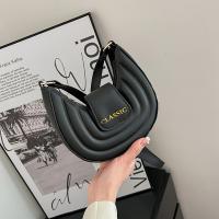 PU Leather Saddle Shoulder Bag soft surface PC