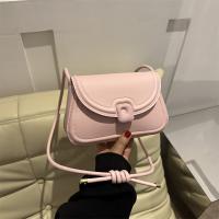 PU Leather Saddle Shoulder Bag soft surface PC