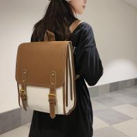 PU Cuir & Toile Backpack plus de couleurs pour le choix pièce