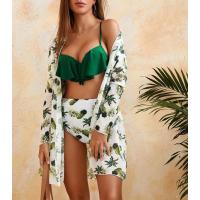 Polyamide & Polyester Bikini Imprimé Vert Ensemble