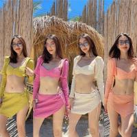 Poliestere Bikiny Patchwork Ostatní più colori per la scelta Nastavit