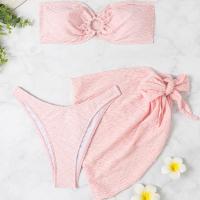 Polyester Bikini plus de couleurs pour le choix Ensemble